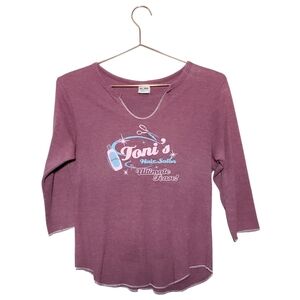 ACME NYC x VINTAGE Tony's hair Salon Ultimate Tease thin‎ graphic tee size L